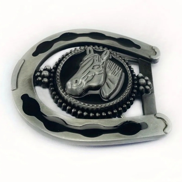 unbranded Other - New horseshoe horse Western cowboy belt buckle